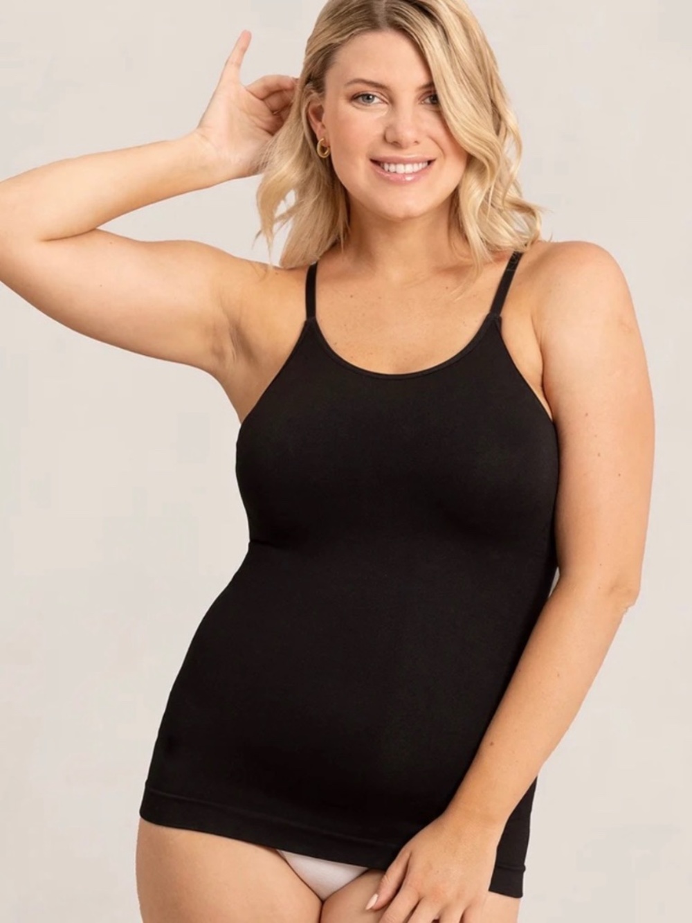 Shapermint Essentials NWOT Compression Shapewear Cami Set of 2 sz XL Black/Navy